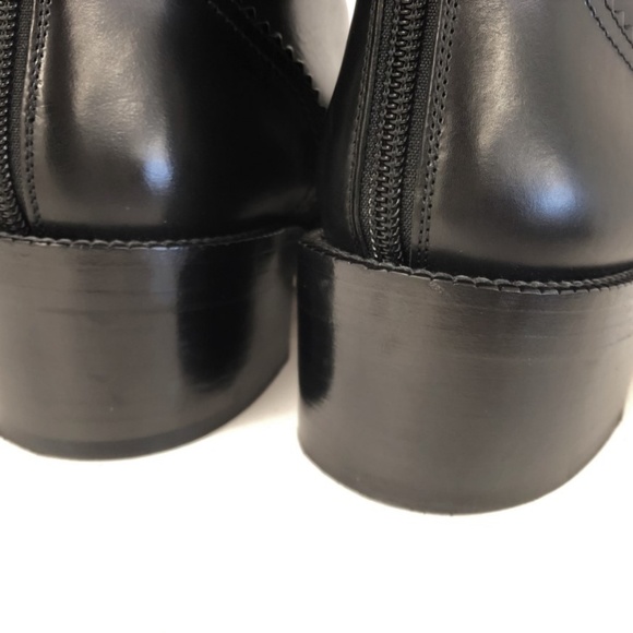 Chanel 16K Runway Lace Up Wingtip CC Boots - Picture 8 of 8